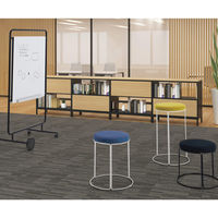 【組立設置込】コクヨ CK-750 ロースツール ライトオリーブ×ブラック CK-751E6GNQ4 1脚（直送品）