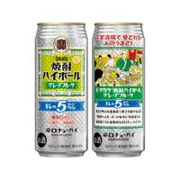 ハイボール 焼酎ハイボール 5％ 特製グレープフルーツ割り 缶 500ml 1ケース(24本)