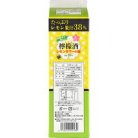 清洲城信長 檸檬酒 レモンサワーの素 パック　1.8L 1本　清洲桜醸造　リキュール　業務用　大容量