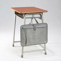 サンワサプライ チェア側面簡単取り付け収納ケース(グレー) BAG-SCLSD1GY 1個（直送品）