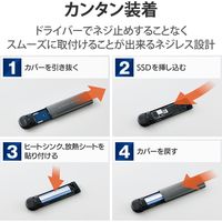 SSDケース 2in1( タイプA タイプC ) M.2 SATA NVMe 両対応 LGB-PNVSUAC ロジテック 1個