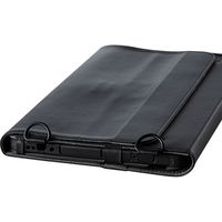 ARROWS Tab Q5010対応 ソフトレザーケース 手帳型 ショルダーベルト付 TB-Q5010PLFBK エレコム 1個