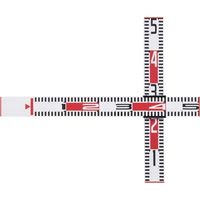 シンワ測定 74196 マルチ標尺 アルミ製50×60cm巾60mm #74196 1個（直送品）