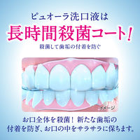 ピュオーラ 薬用洗口液 ノンアルコール 420mL 花王 マウスウォッシュ 長時間殺菌コート ネバつき浄化 歯肉炎・口臭予防