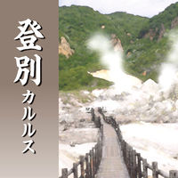 【温泉地公認】 入浴剤 日本の名湯 登別カルルス にごり湯 ご当地デザイン ボトル 450g 約15回分 1セット（1本×2）医薬部外品 アース製薬