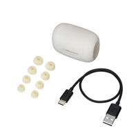 完全ワイヤレスイヤホン Bluetooth対応 ホワイト ATH-CK1TW WH オーディオテクニカ