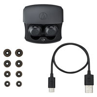 完全ワイヤレスイヤホン SOLID BASS Bluetooth対応 ブラック ATH-CKS50TW BK オーディオテクニカ