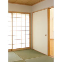 菊池襖紙工場 粘着ふすま紙 横縞 KN-236 1セット（5本入り）（直送品）