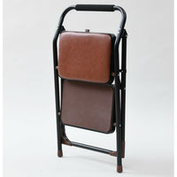 YAMAZEN チェア踏み台 WCS-2R(DBR)　1台（直送品）