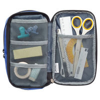 リヒトラブ ペンケース ブックタイプ ダブル コーラル A7555-103 1個（直送品）