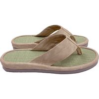 センコー S.D.S アミカル 立体鼻緒 スリッパ L 約26cm ベージュ SDS150399 1足（直送品）