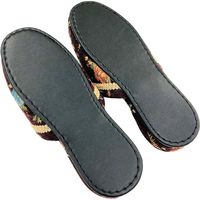 センコー FOOTWELL　クラシカルローズ　スリッパ　約25cm　ワインレッド FTW200999 1足（直送品）