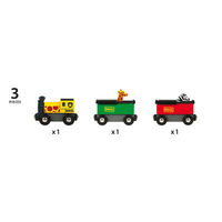 BRIO（ブリオ） サファリトレイン 列車 おもちゃ 33722 1セット
