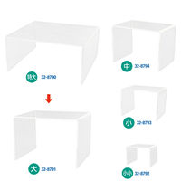 ササガワ アクリルディスプレイ コの字 大 32-8791 1個袋入