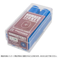 ササガワ 番号札 青 1~100 小 32-8795 1箱