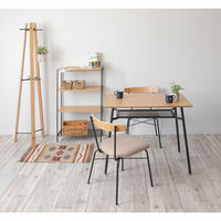 ICHIBA アンセム アンセムラック 4段 幅600×奥行275×高さ1000mm ナチュラル ANR-2397NA 1台（直送品）