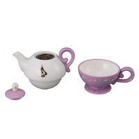 サンアート ティーセット アリエル ラプンツェル ティーポット ティーカップ 磁器 ラプンツェル 395468 1個（直送品）