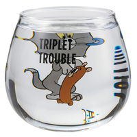 サンアート グラス 290ml ゆらゆらグラス トムとジェリー ガラス 変身 395507 1個（直送品）