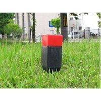 エスコ 70x70x600mm 境界杭(再生プラスチック) EA628ZV-6 1セット(15個:1個×15本)（直送品）