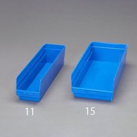 エスコ 283x600x152mm パーツトレー/ラック棚用(青/6個) EA661ED-16 1箱(6個)（直送品）