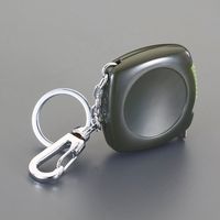 エスコ 6mmx 2m メジャー(ストッパー/キーリング付) EA720HP-20 1セット(10個)（直送品）