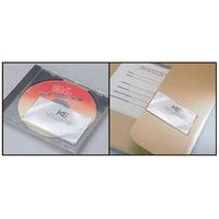 エスコ 95x 60mm 粘着付名刺ホルダー(10枚) EA762CH-11 1セット(100枚:10枚×10袋)（直送品）