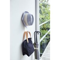 エスコ 60x 75x350mm マグネットフック(ホワイト) EA762FG-531 1セット(4個)（直送品）