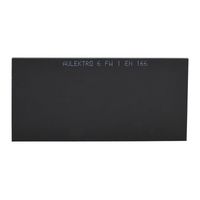 エスコ 50x105mm [# 6]溶接用遮光プレート EA800PW-6 1セット(10個)（直送品）