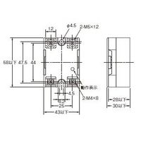 エスコ DC5ー24V/40A ソリッドステートリレー EA940MT-3A 1個（直送品）