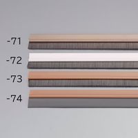 エスコ 35x915mm すきま風遮断シート(ブラシ型/ブロンズ) EA944KD-71 1セット(10個:1個×10本)（直送品）