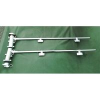 エスコ 1050ー1520x135mm フラッグキーパーセット(上下用) EA983BD-36 1セット(1St)（直送品）