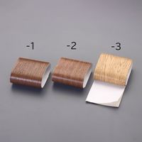 エスコ 75x900mm フローリング補修テープ(ダークブラウン) EA944SK-1 1セット(15巻)（直送品）