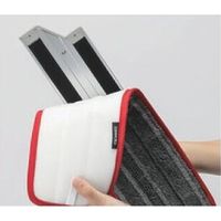 エスコ 660x130mm ダスターモップ(防滑床用/赤) EA928AB-325 1セット(3枚)（直送品）