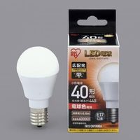 エスコ AC100V/ 4.4W/E17 電球/LED(電球色/広配光) EA758XP-132 1セット(10個)（直送品）
