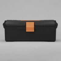 エスコ 350x190x140mm 工具箱(中皿付) EA505LA-36 1セット(4個)（直送品）