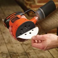 エスコ（esco） AC100V/ 200W ランダムサンダー 1個 EA809XV-3（直送品）