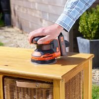 エスコ（esco） DC18V ランダムサンダー本体（充電式） 1台 EA809XV-102（直送品）