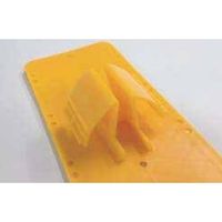 エスコ 190x75x45mm 側溝ダートカバー(黄) EA951TG-1 1セット(15枚)（直送品）