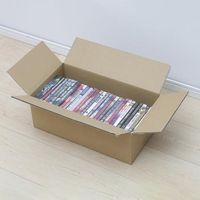 エスコ 454x244x161mm ダンボール(シングル/10枚) EA995BS-101 1セット(30枚:10枚×3箱)（直送品）