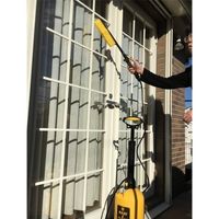 エスコ 8.0L 水圧クリーナー(手動ポンプ式/キャスター付 EA115MH-63 1個（直送品）