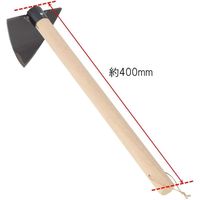 高儀 菊堂 国産土掘り鍬 三角型 4907052733411 1セット（4個）（直送品）