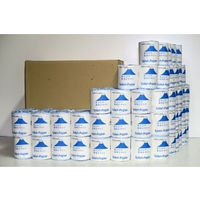 林製紙 (1313)富士山ロール1ロールシングル個包装トイレットペーパー 632618 1セット(100個)