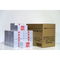 林製紙 (7295)豆絞り100W3Pボックスティッシュペーパー 710389 1セット(20パック)