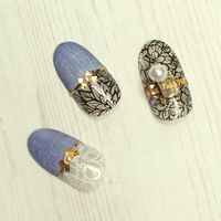 ＳＨＡＲＥＹＤＶＡ ネイルシール ナチュールフルール ホワイト98651 (直送品)  1個（直送品）