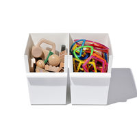 Like-it（ライクイット） コンテナースリム（深） ホワイト 1個 JTR-04 ジャスト・イット 吉川国工業所