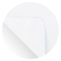 川本産業 WY防水シーツ半身タイプ 両面 039-121200-00 1個