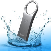 USBメモリ 64GB 防水防塵 SP064GBUF2F80V1S 1個 シリコンパワー