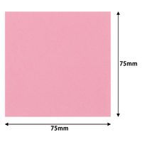 コクヨ タックメモノート75×75mmピンク100枚 メ-1001N-P 1セット（100枚入）