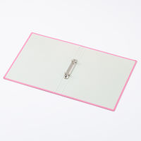 キングジム リングファイルＢＦ　A4タテ型　2穴　適正収納枚数140枚　ピンク 602BFヒン 1冊