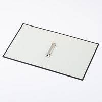 キングジム リングファイルBF A4タテ型 2穴 適正収納枚数140枚 黒 602BFクロ 1冊